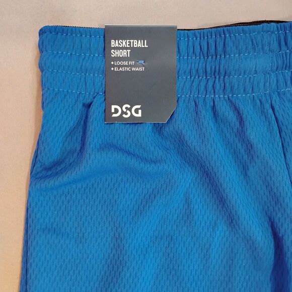 Girls DSG Basketball Shorts Blue Small 8-9 - Picture 2 of 4